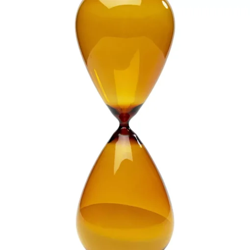 KARE Design Uhren-Sanduhr Timer Gelb 36Cm