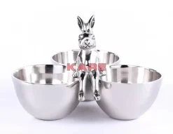 KARE Design Geschirr & Tischaccessoires-Schale Bunny Tre