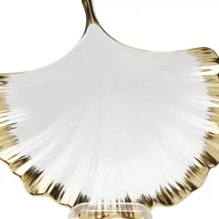 KARE Design Geschirr & Tischaccessoires-Schale Ginkgo Elegance Rim
