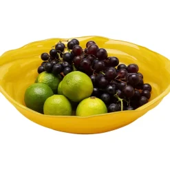 KARE Design Geschirr & Tischaccessoires-Schale Tornado Gelb O32Cm