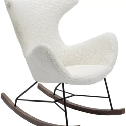 KARE Design Sessel-Schaukelsessel Balance Weiss