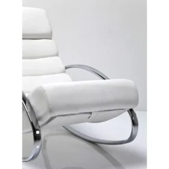 KARE Design Sessel-Schaukelsessel Manhattan White