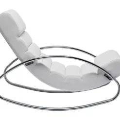 KARE Design Sessel-Schaukelsessel Manhattan White