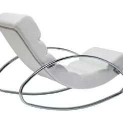 KARE Design Sessel-Schaukelsessel Manhattan White