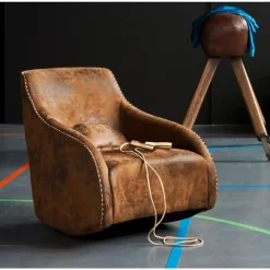 KARE Design Sessel-Schaukelsessel Swing Ritmo Vintage Smart