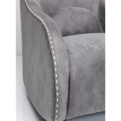 KARE Design Sessel-Schaukelsessel Swing Ritmo Vintage Grey