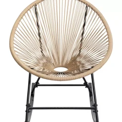 KARE Design Outdoormöbel-Schaukelstuhl Acapulco Natur