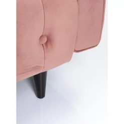 KARE Design Sofas & Couches-Schlafsofa Milchbar Rose 219Cm