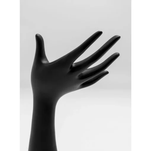 KARE Design Aufbewahrung & Ordnung-Schmuckaufbewahrung Hand Schwarz 10X20Cm