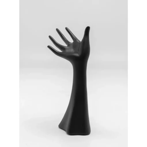 KARE Design Aufbewahrung & Ordnung-Schmuckaufbewahrung Hand Schwarz 10X20Cm