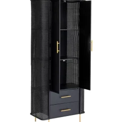 KARE Design Regale-Schrank Fence 180X70Cm