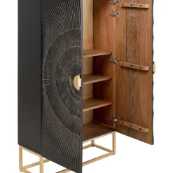 KARE Design Regale-Schrank Madeira Dunkel 76X140Cm