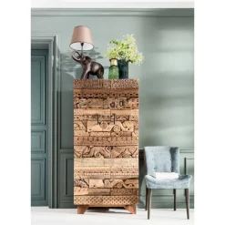 KARE Design Regale-Schrank Shanti Surprise Puzzle Nature 2Trg.
