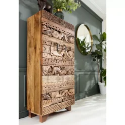 KARE Design Regale-Schrank Shanti Surprise Puzzle Nature 2Trg.