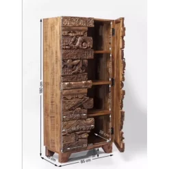 KARE Design Regale-Schrank Shanti Surprise Puzzle Nature 2Trg.