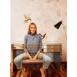 KARE Design Tische-Schreibtisch Luxury Champagne 140X60Cm