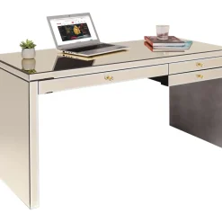 KARE Design Tische-Schreibtisch Luxury Champagne 140X60Cm