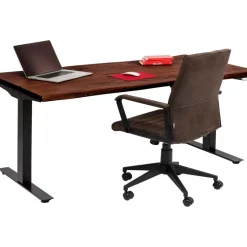 KARE Design Tische-Schreibtisch Office Harmony Dunkel 200X100