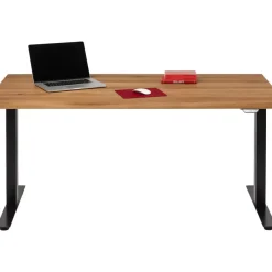 KARE Design Tische-Schreibtisch Office Jackie Eiche Schwarz 160X80