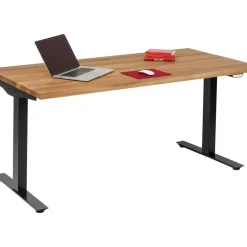 KARE Design Tische-Schreibtisch Office Jackie Eiche Schwarz 160X80