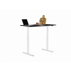 KARE Design Tische-Schreibtisch Office Smart Weis Schwarz 120X70