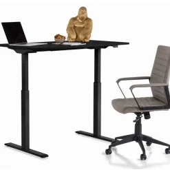 KARE Design Tische-Schreibtisch Office Smart Schwarz Schwarz 120X70