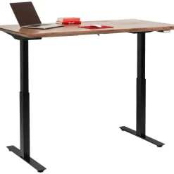 KARE Design Tische-Schreibtisch Office Symphony Dunkel Schwarz 160X80
