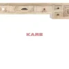 KARE Design Tische-Schreibtisch Puro 135X60Cm 6Sk
