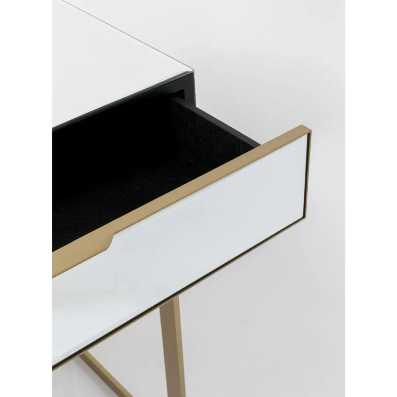 KARE Design Tische-Schreibtisch Soran Gold 120X50Cm