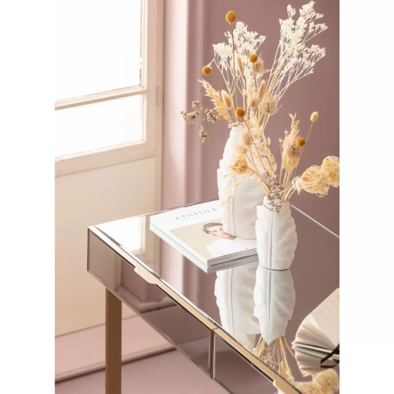 KARE Design Tische-Schreibtisch Soran Gold 120X50Cm