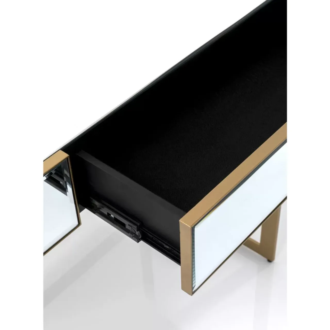 KARE Design Tische-Schreibtisch Soran Gold 120X50Cm