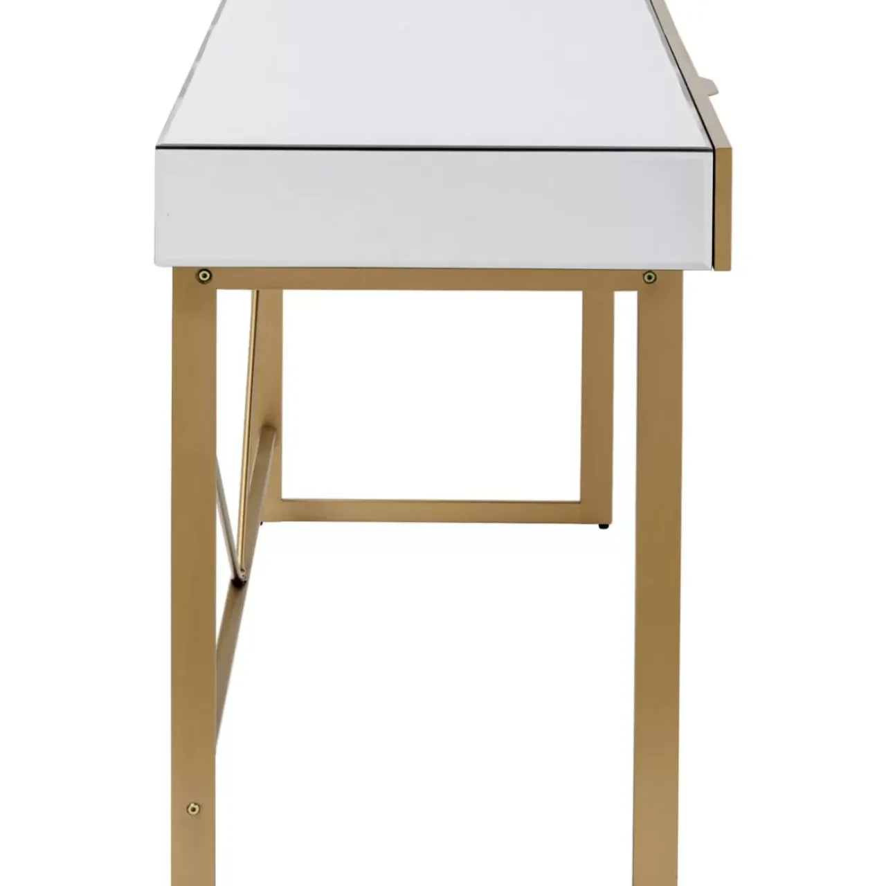 KARE Design Tische-Schreibtisch Soran Gold 120X50Cm