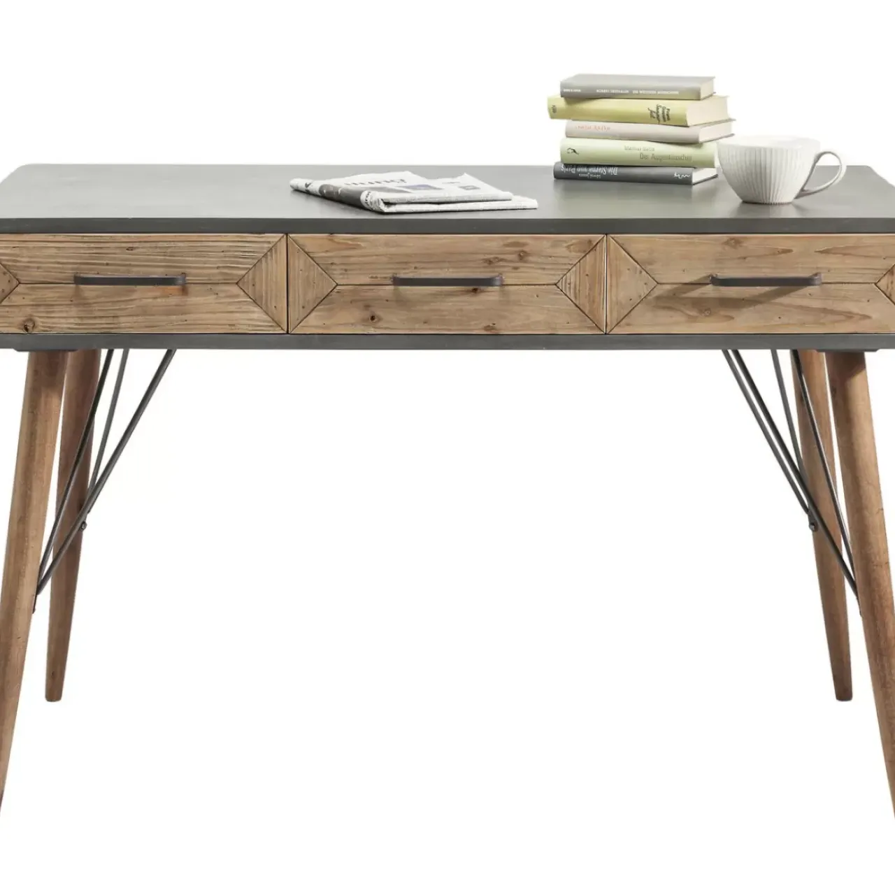 KARE Design Tische-Schreibtisch X Factory 120X60Cm 3Sk