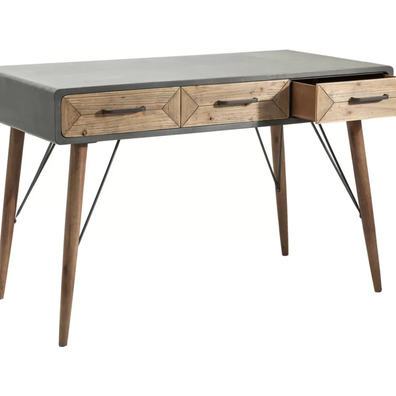 KARE Design Tische-Schreibtisch X Factory 120X60Cm 3Sk