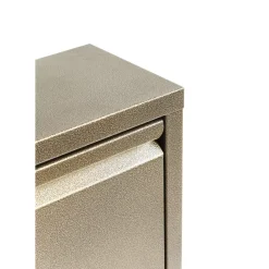 KARE Design Kleinmöbel & Sonstiges-Schuhkipper Caruso 3-Er Bronze