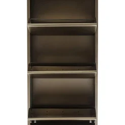 KARE Design Kleinmöbel & Sonstiges-Schuhkipper Caruso 3-Er Bronze