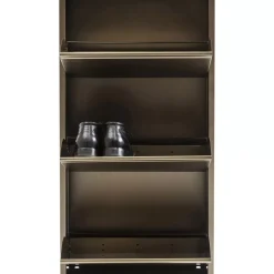 KARE Design Kleinmöbel & Sonstiges-Schuhkipper Caruso 3-Er Bronze