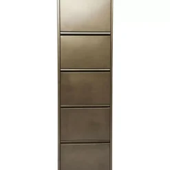 KARE Design Kleinmöbel & Sonstiges-Schuhkipper Caruso 5-Er Bronze (Mo)
