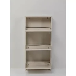 KARE Design Kleinmöbel & Sonstiges-Schuhkipper Caruso 3-Er Creme