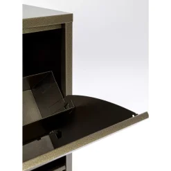 KARE Design Kleinmöbel & Sonstiges-Schuhkipper Caruso 2-Er Doppel Bronze