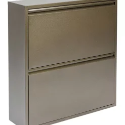 KARE Design Kleinmöbel & Sonstiges-Schuhkipper Caruso 2-Er Doppel Bronze