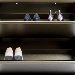 KARE Design Kleinmöbel & Sonstiges-Schuhkipper Caruso 2-Er Doppel Bronze