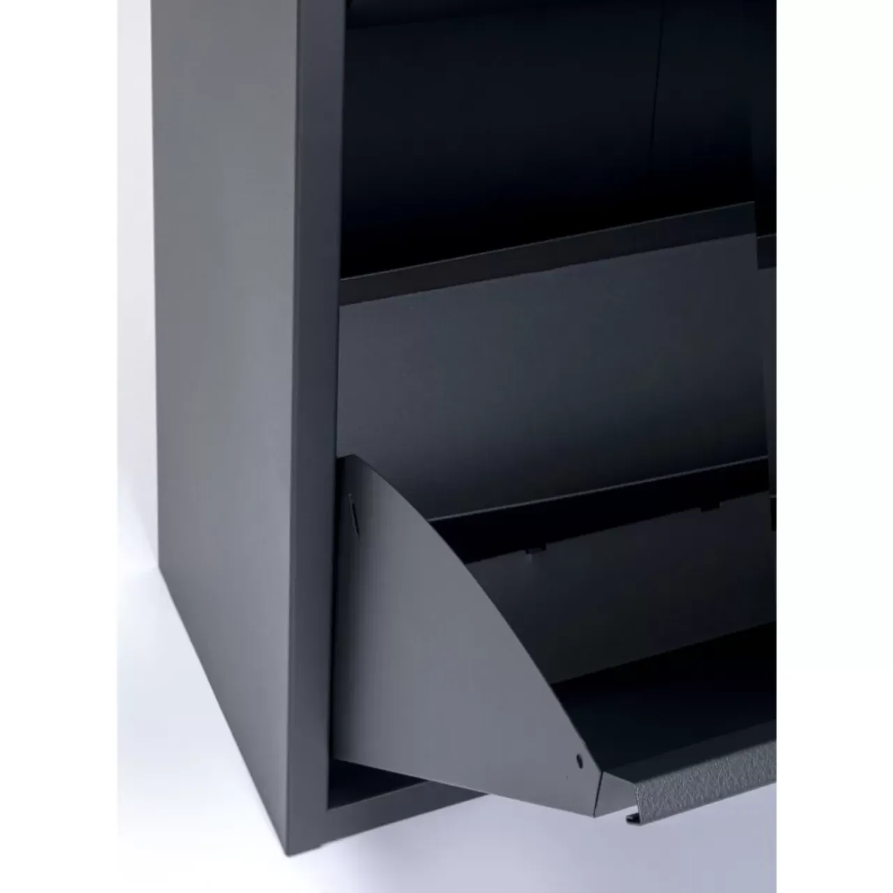 KARE Design Kleinmöbel & Sonstiges-Schuhkipper Caruso 2-Er Doppel Anthrazit