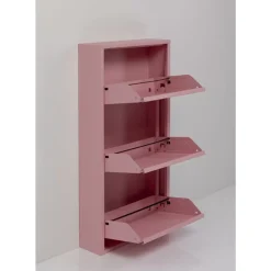 KARE Design Kleinmöbel & Sonstiges-Schuhkipper Caruso 3-Er Rosa