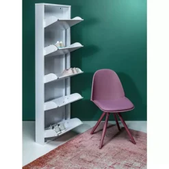 KARE Design Kleinmöbel & Sonstiges-Schuhkipper Caruso 5-Er Weis (Mo)