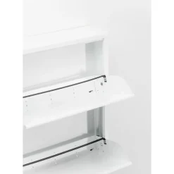 KARE Design Kleinmöbel & Sonstiges-Schuhkipper Caruso 3-Er Weiss (Mo)