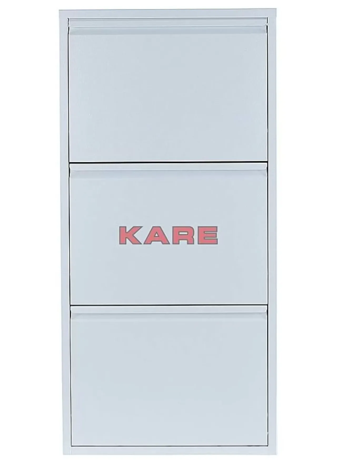 KARE Design Kleinmöbel & Sonstiges-Schuhkipper Caruso 3-Er Weiss