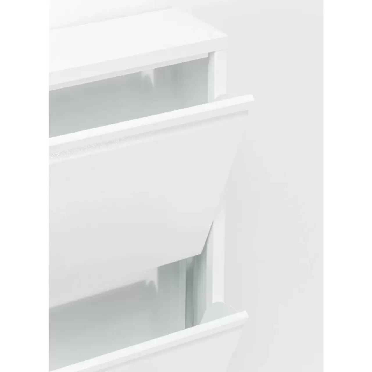 KARE Design Kleinmöbel & Sonstiges-Schuhkipper Caruso 3-Er Weiss