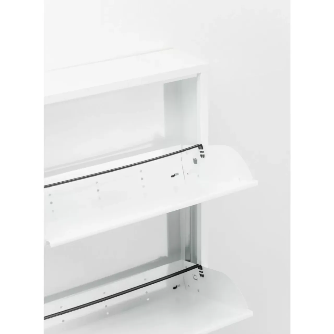 KARE Design Kleinmöbel & Sonstiges-Schuhkipper Caruso 3-Er Weiss