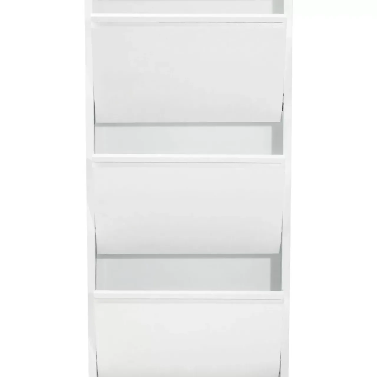 KARE Design Kleinmöbel & Sonstiges-Schuhkipper Caruso 3-Er Weiss